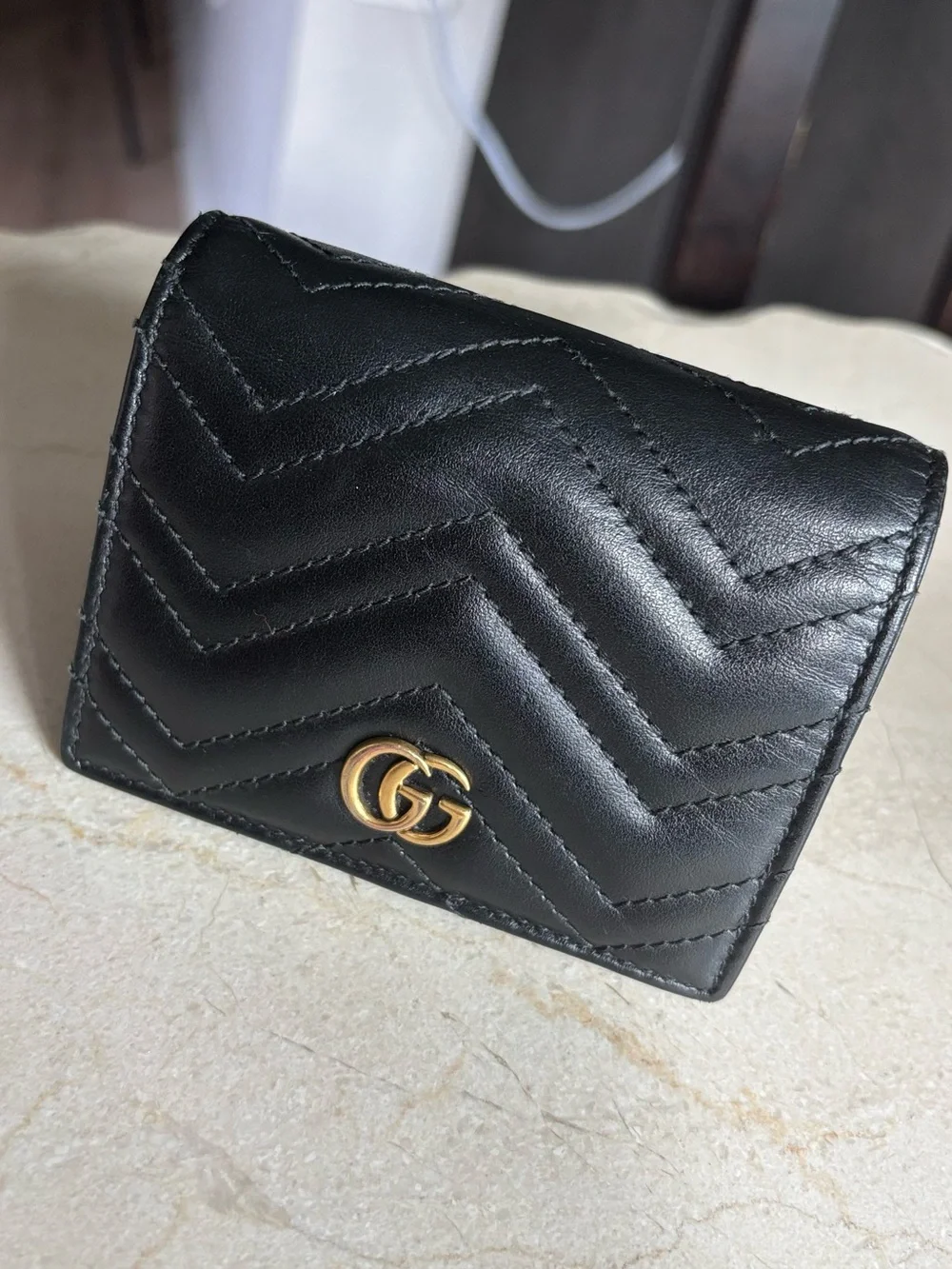 GG Marmont card case wallet - Picture 4 of 8